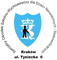 Specjalny Ośrodek Szkolno-Wychowawczy dla Dzieci Niewidomych i Słabowidzących w Krakowie Logo